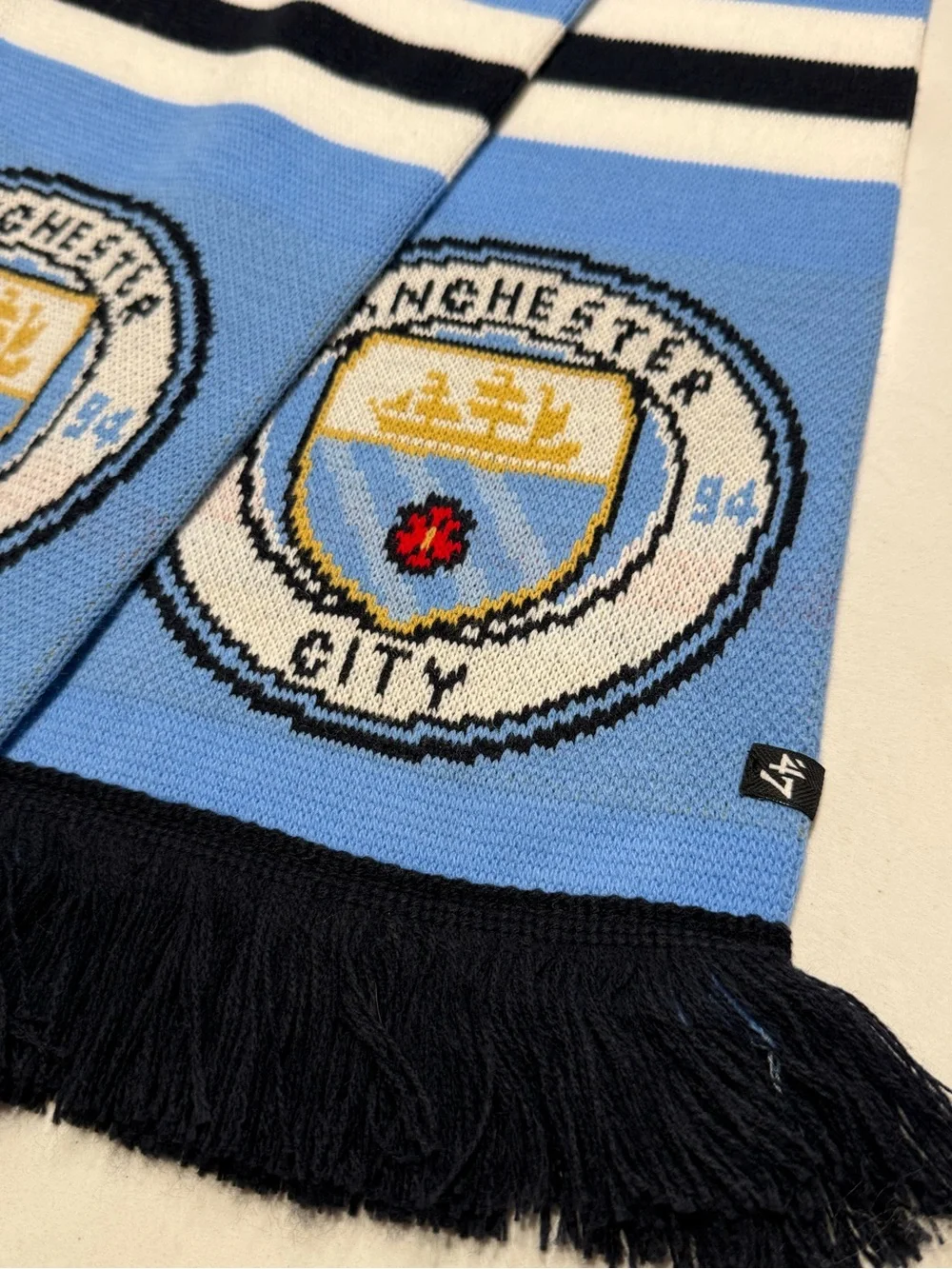 Manchester City ‘47 Officially Licensed Soccer Fan Scarf - MCFC